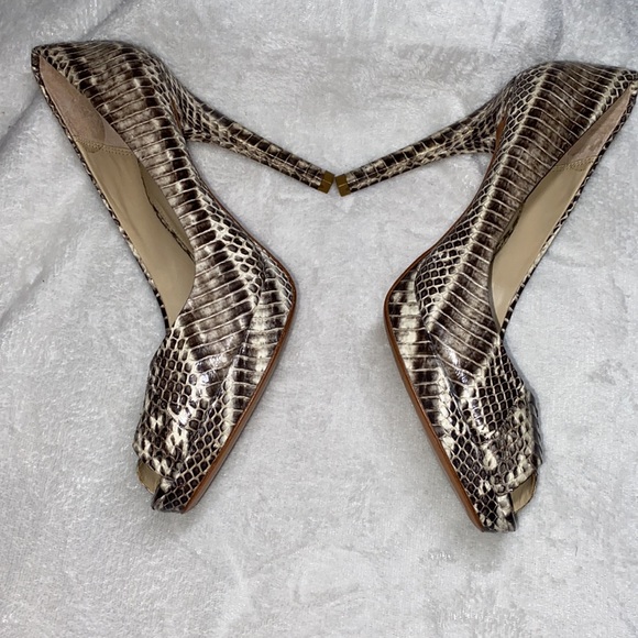 Coach Selma Python Pumps - Picture 6 of 12